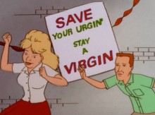 Save your urgin' stay a virgin.jpg